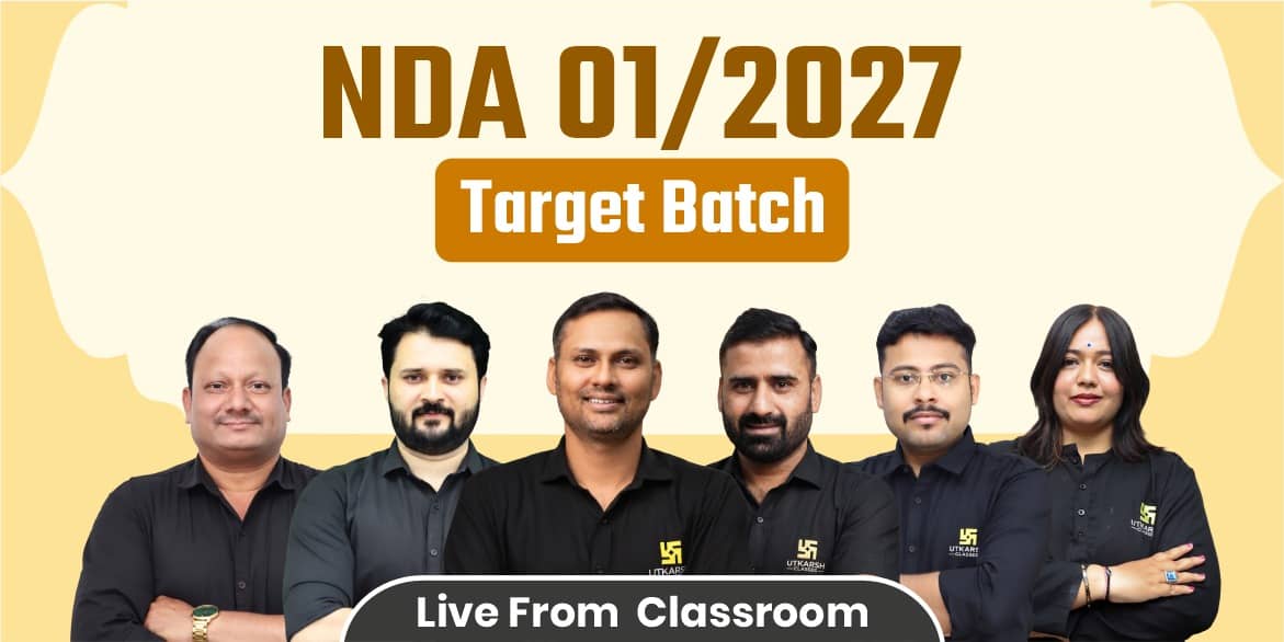 NDA Target (02/2026) Lakshya Batch (From Jodhpur Classroom)
