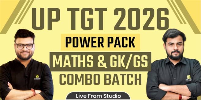 UP TGT Maths With GK/GS Combo Power Pack Complete Batch