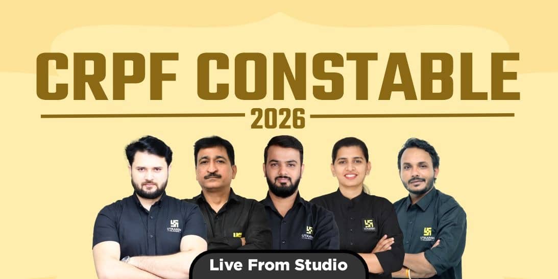 CRPF Constable Batch 2026 (From Studio)