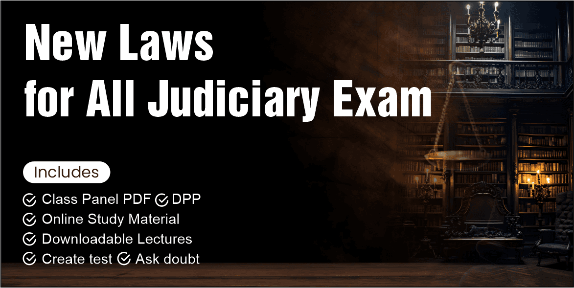 New Laws for All Judiciary Exam (Recorded From Studio)	