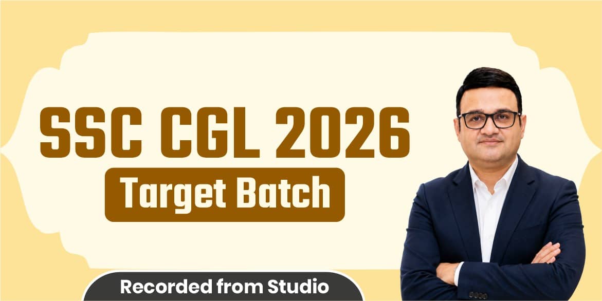 SSC CGL 2026 Target Batch (From Studio)