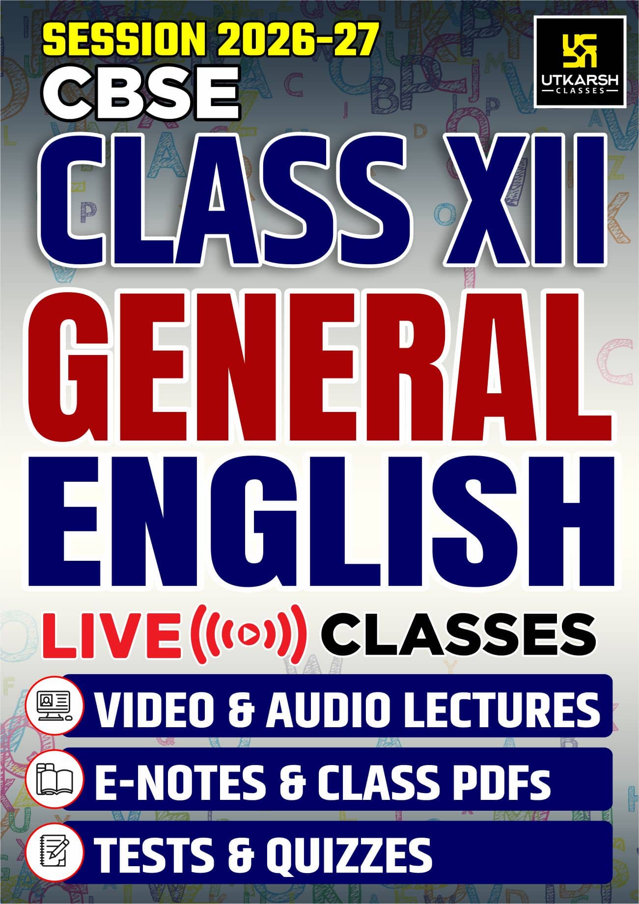 CLASS 12th GENERAL ENGLISH (CBSE)