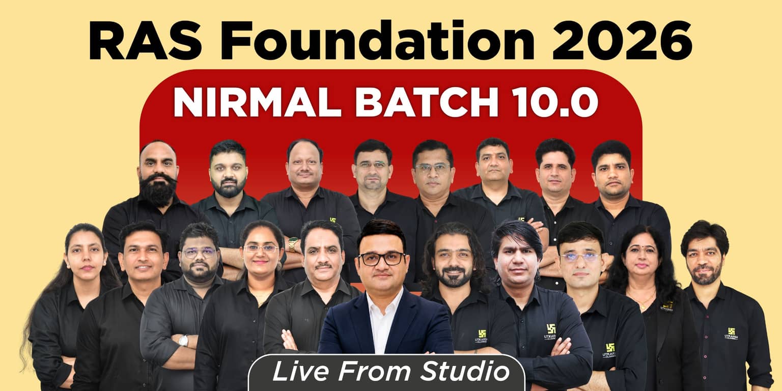 RAS Foundation Nirmal Batch 10.0 (From Studio)
