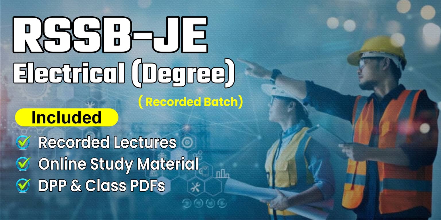 RSSB-JE Electrical (Degree) Recorded Batch