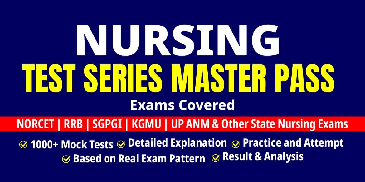 Nursing Test Series Master Pass