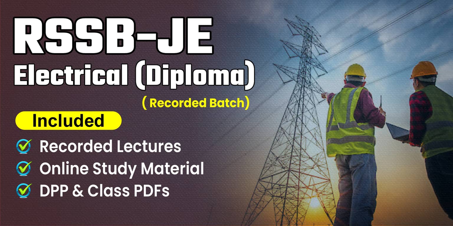 RSSB-JE Electrical (Diploma) Recorded Batch