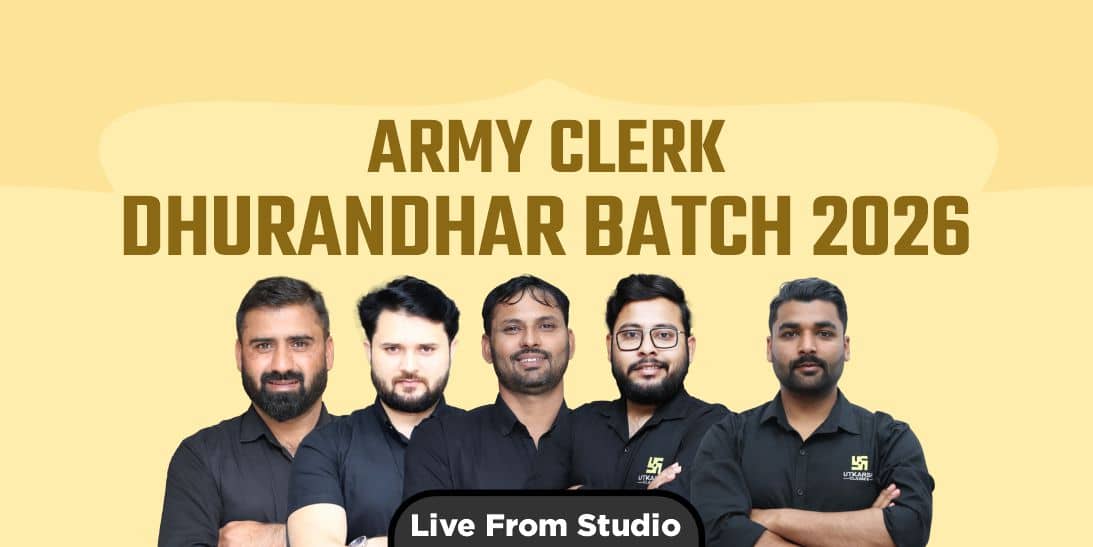 Army Clerk Dhurandhar Batch 2026 (From Studio)