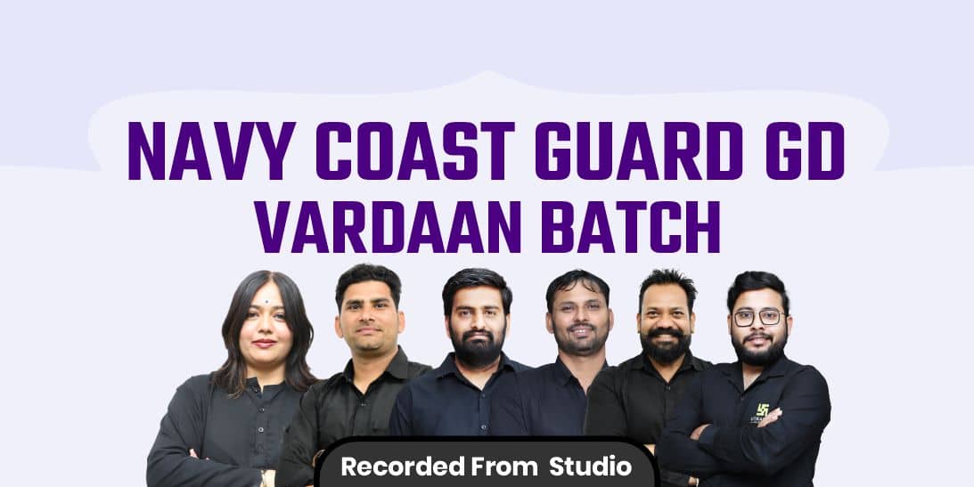 Navy Coast Guard GD Vardaan Batch(Recorded From Studio)