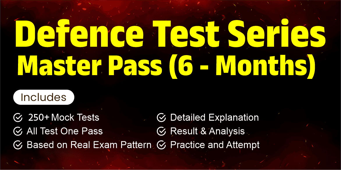 Defence Test Series Master Pass