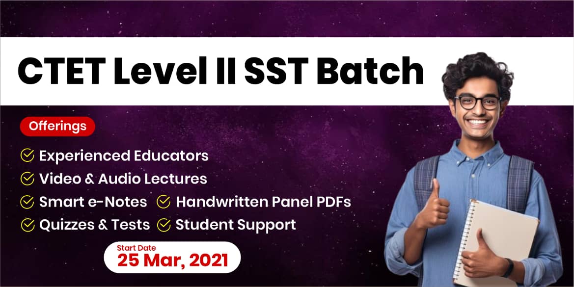 CTET Level II SST Recorded Batch