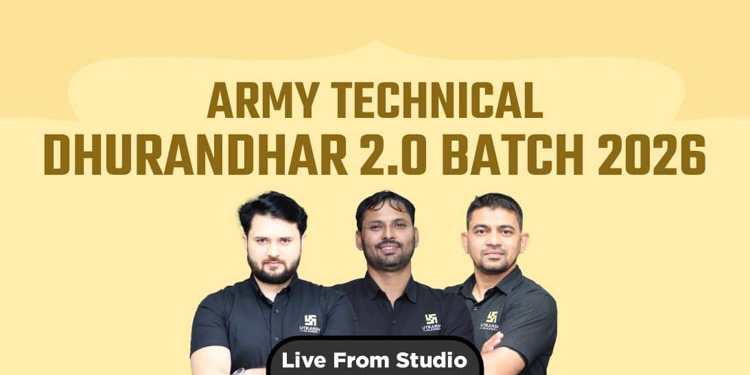Army Technical Dhurandhar 2.0 Batch 2026 (From Studio)
