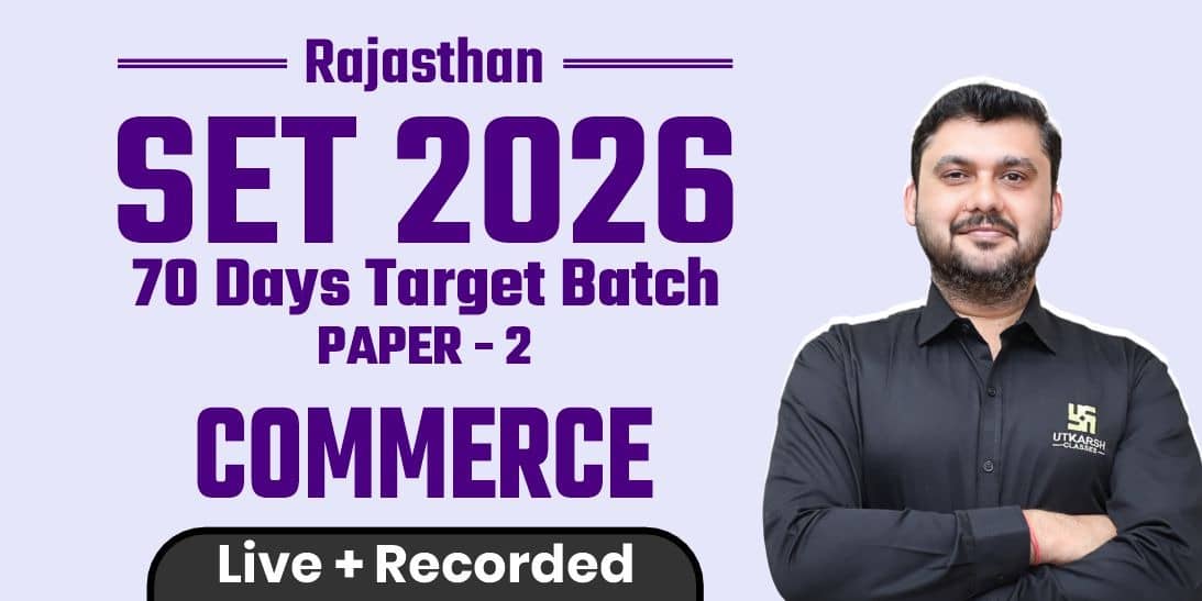 Rajasthan SET 2026 Paper 2 (Political Science) 50 Hours Revision Batch
