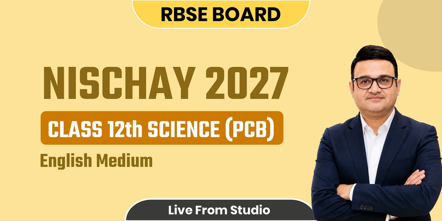 NISHCHAY: RBSE CLASS 12TH SCIENCE BIO (ENGLISH MEDIUM)