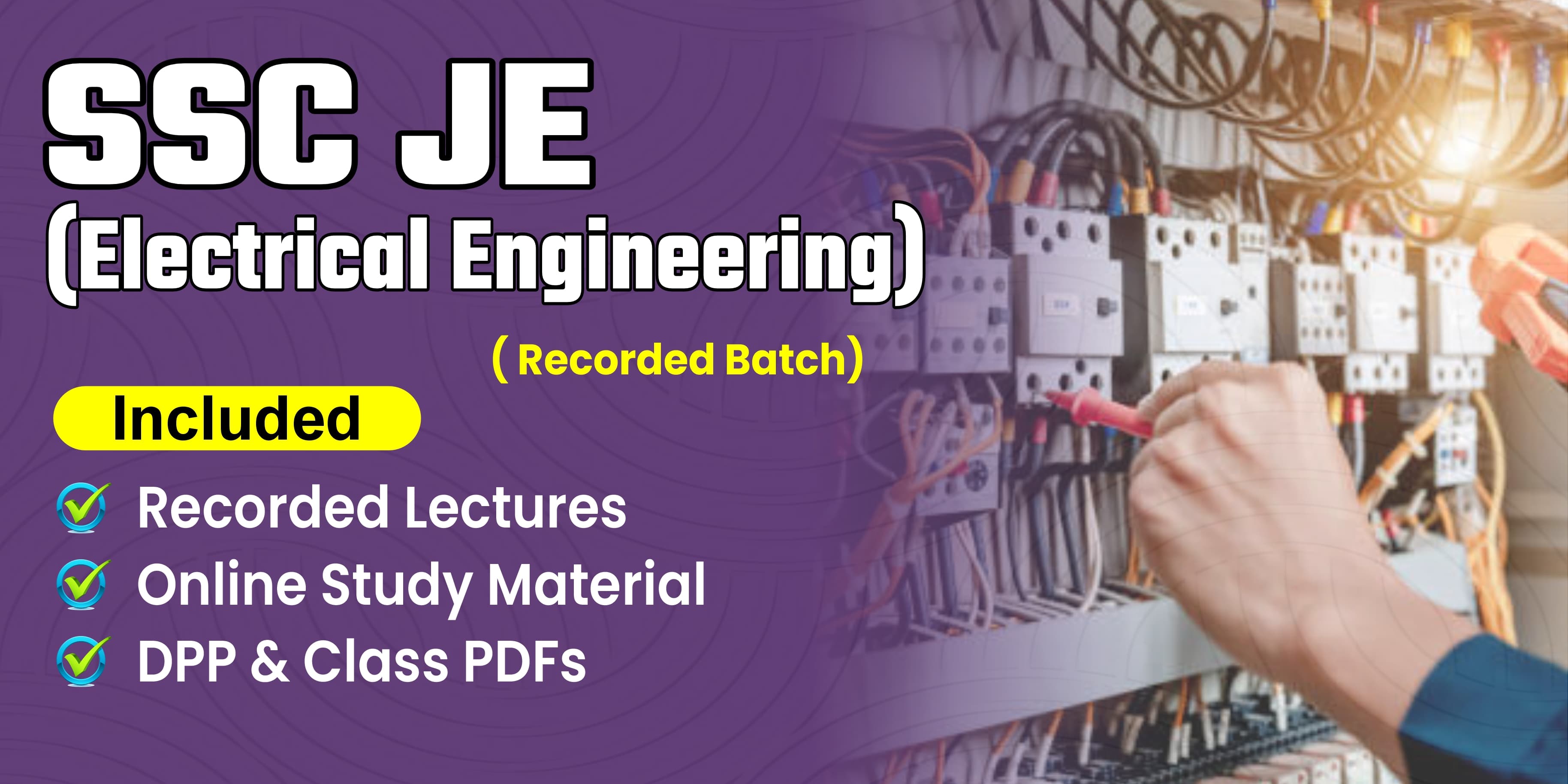 SSC JE(Electrical Engineering) Recorded Batch