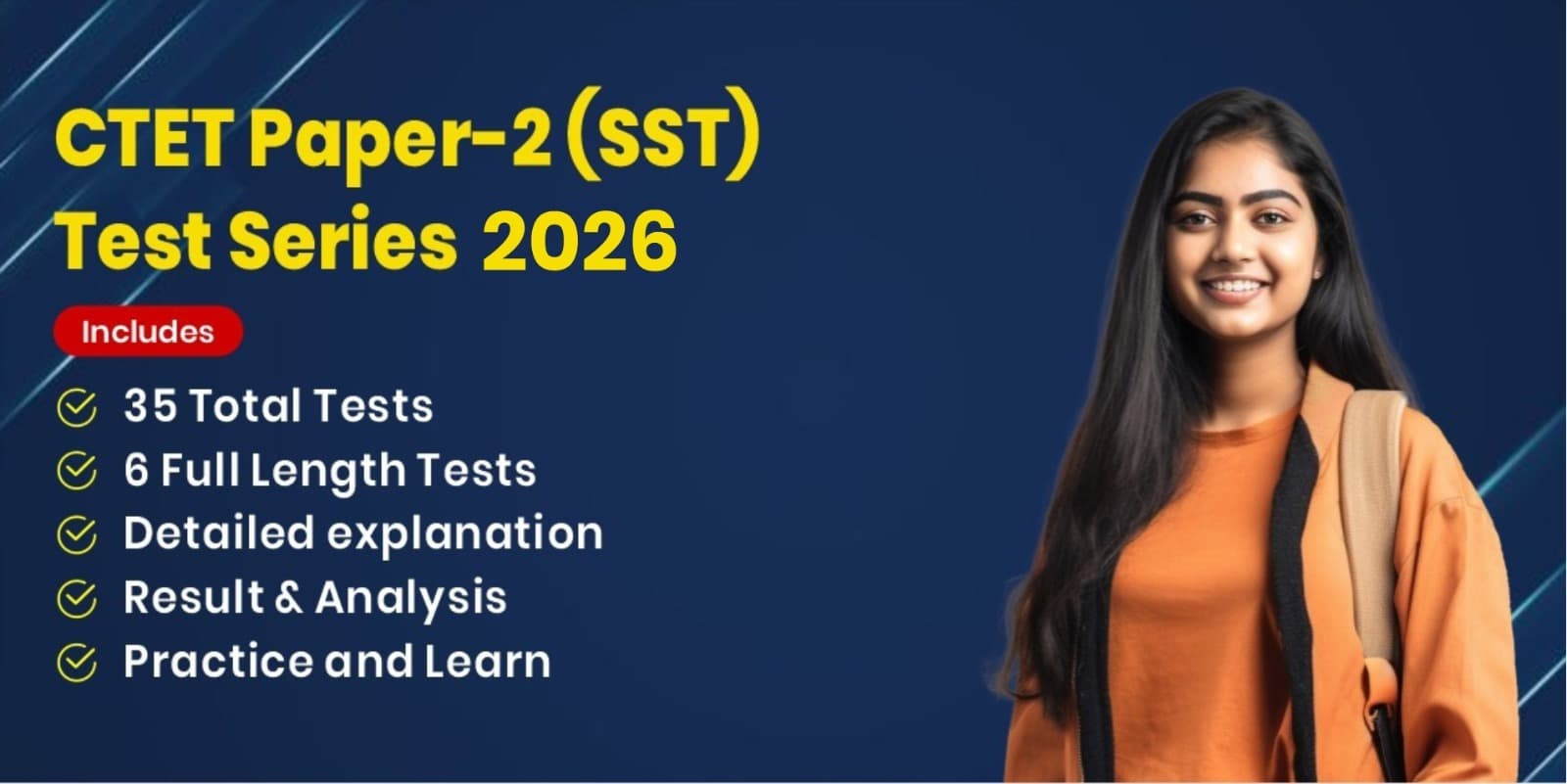 CTET Paper-2 (SST) Test Series 2026