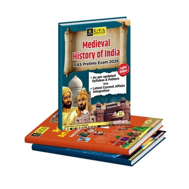 RAS Pre Exam-2026 (Set of 16 Books) English Medium