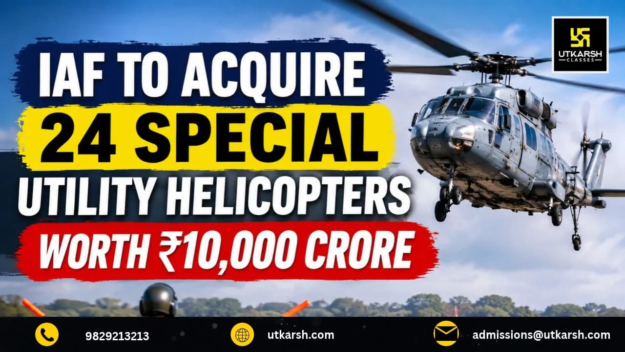 IAF to Acquire 24 Special Utility Helicopters Worth ₹10,000 Crore