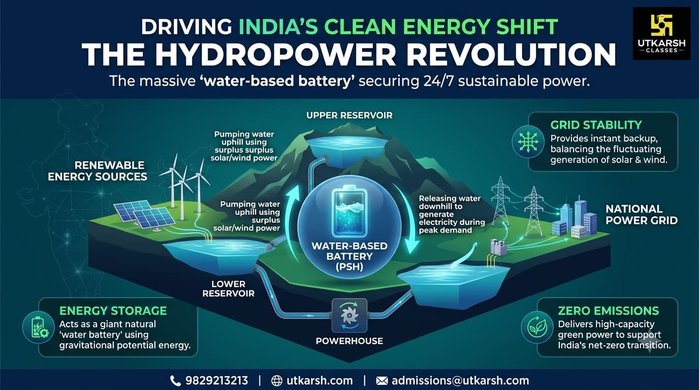 Pumped Storage Hydropower Driving India's Clean Energy Shift