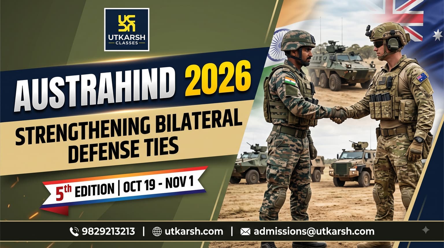 AUSTRAHIND 2026: India & Australia Start Joint Exercise