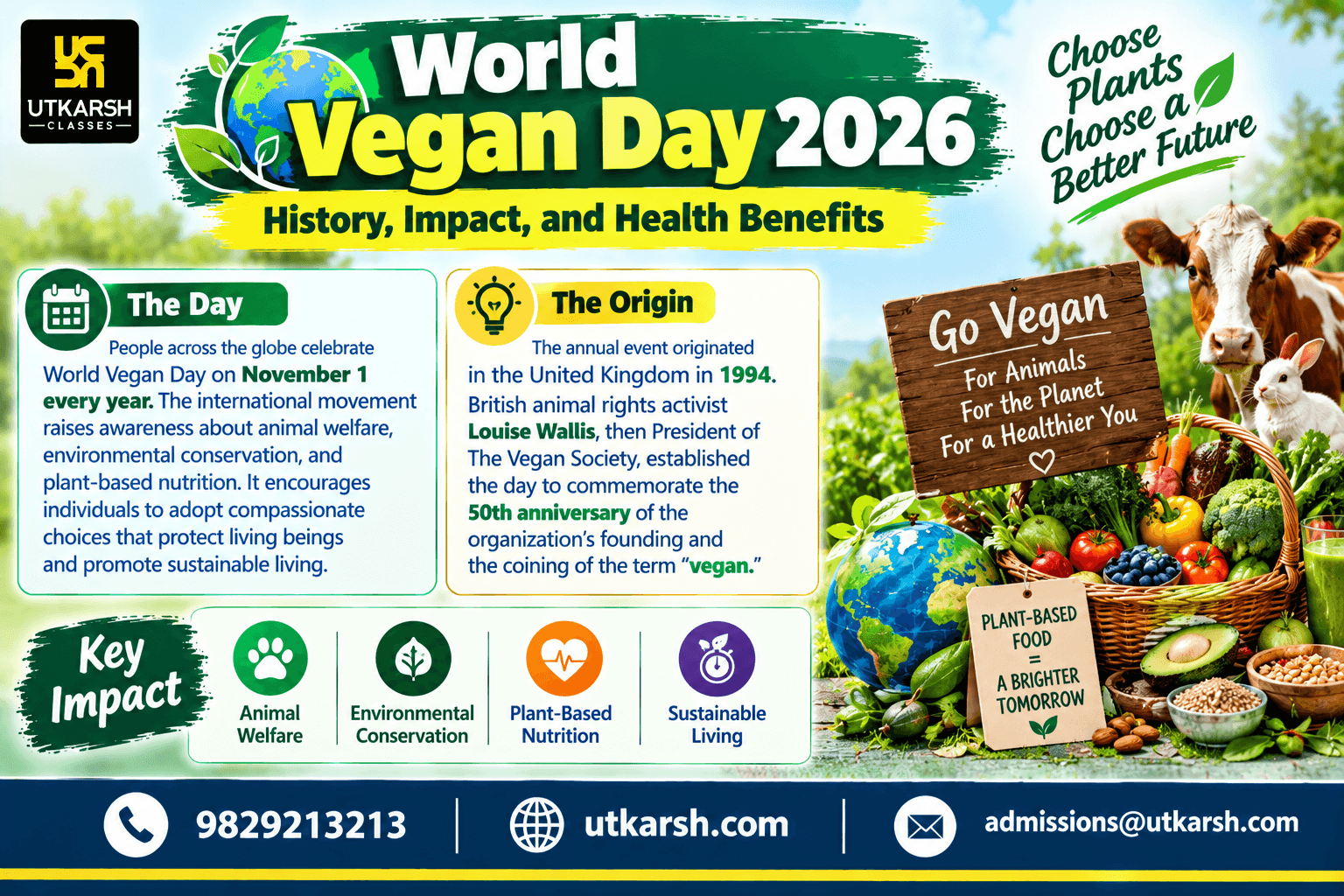 World Vegan Day 2026: History, Impact, and Health Benefits