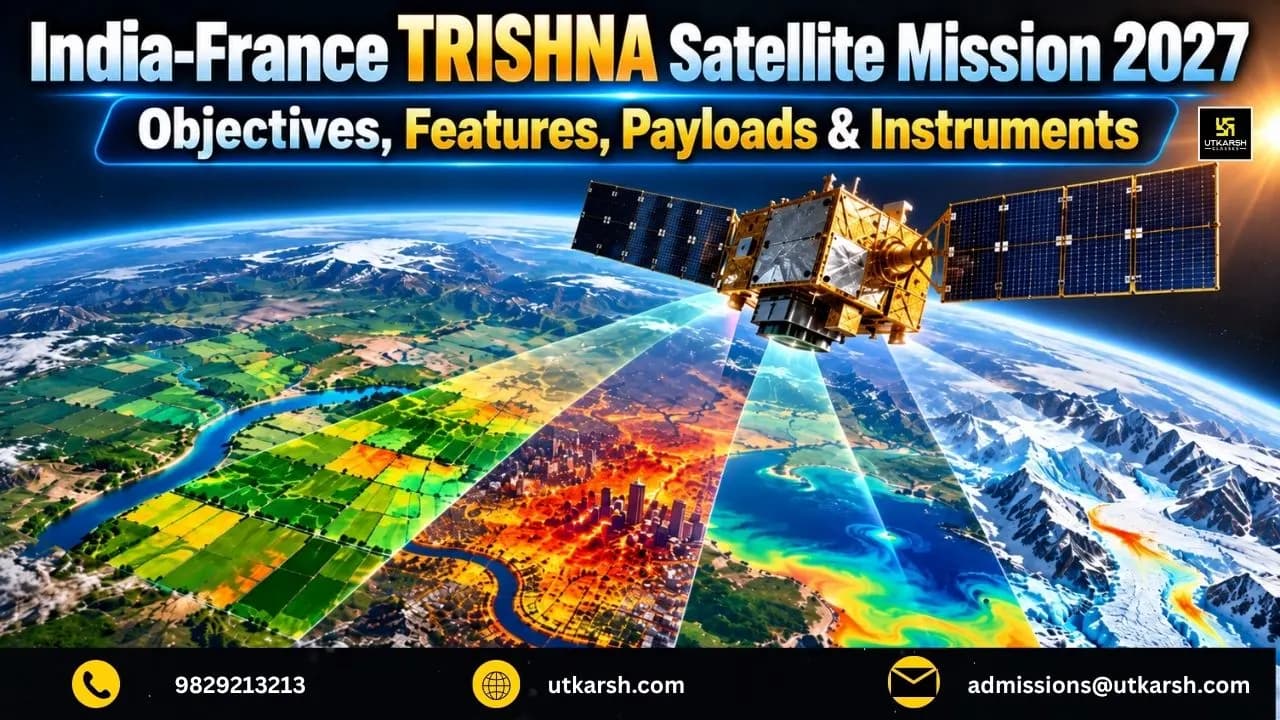 India-France TRISHNA Satellite Mission 2027: Objectives, Features, Payloads & Instruments