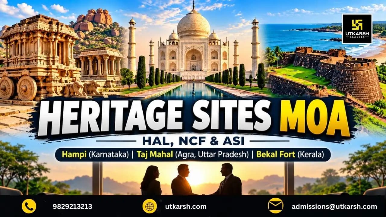 HAL, NCF, and ASI Sign MoA for Conservation and Development of Heritage Sites