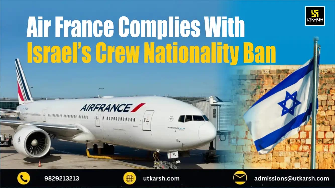 Air France Complies With Israel’s Crew Nationality Ban
