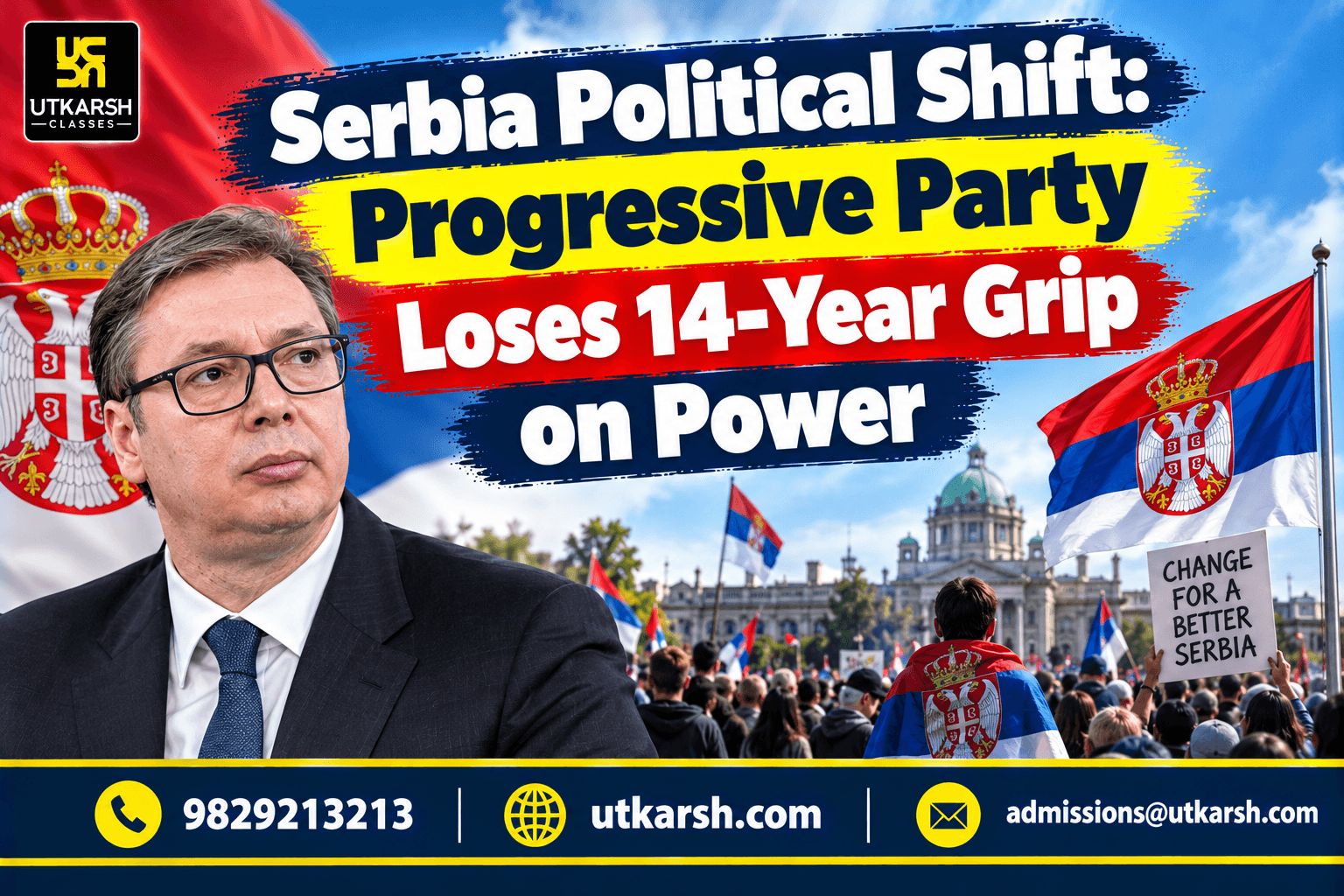 Serbia Political Shift: Progressive Party Loses 14-Year Grip on Power