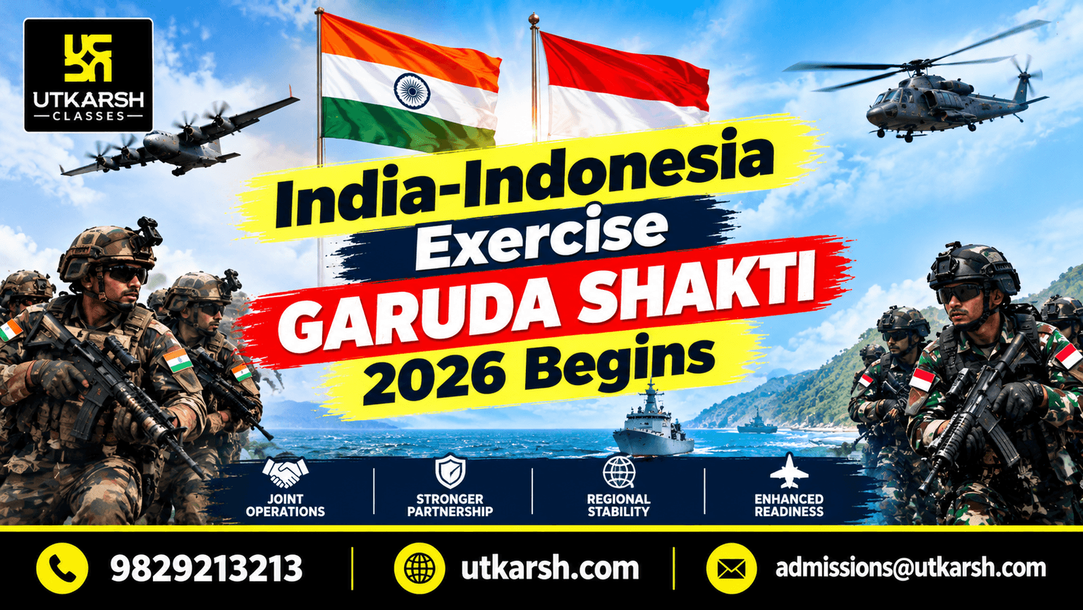India-Indonesia Exercise GARUDA SHAKTI 2026 Begins