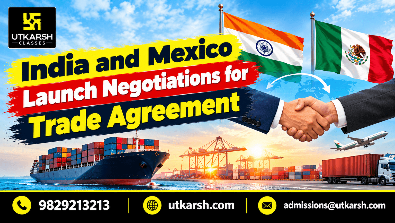 India and Mexico Launch Negotiations for Trade Agreement