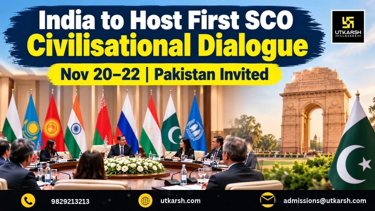India to Host First SCO Civilisational Dialogue from November 20 to 22, Pakistan Invited