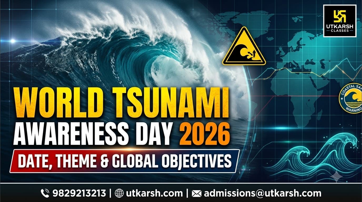 World Tsunami Awareness Day 2026: Date, Theme & Objectives