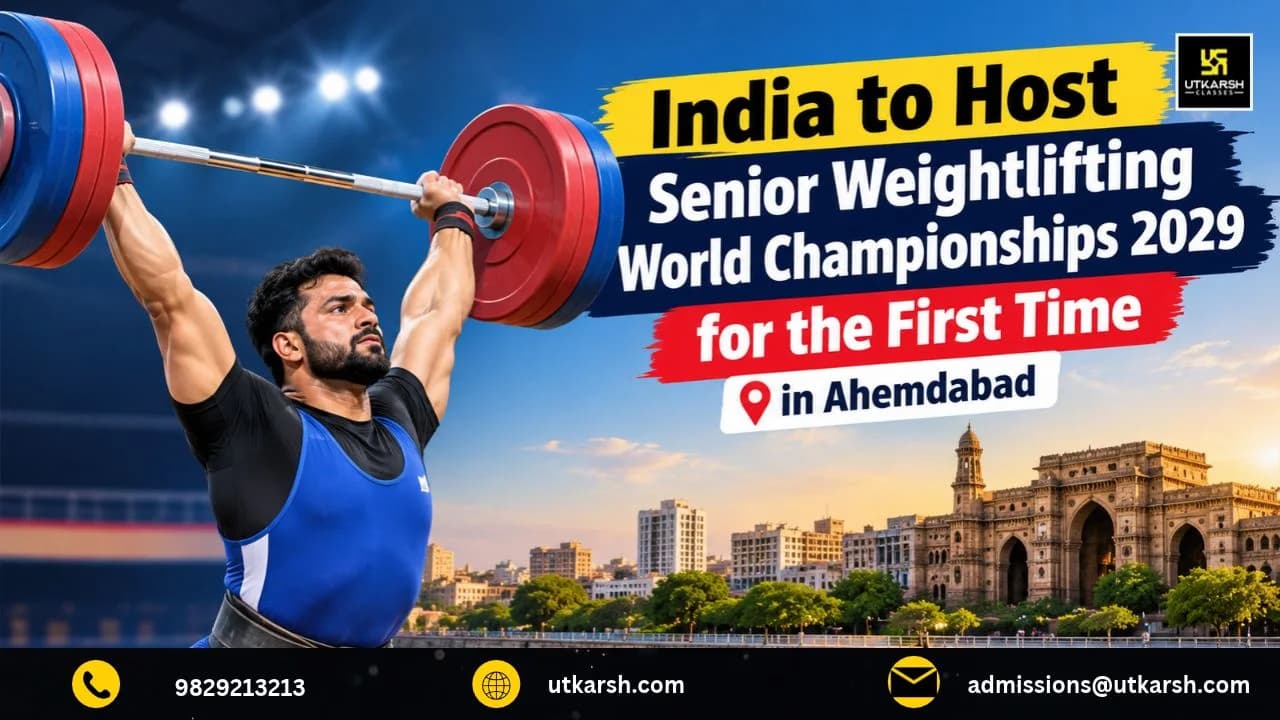 India to Host Senior Weightlifting World Championships 2029 for the First Time