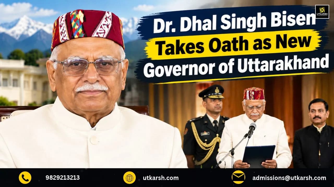 Dr. Dhal Singh Bisen Takes Oath as the New Governor of Uttarakhand