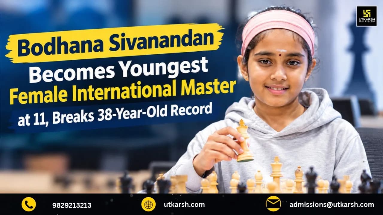 Bodhana Sivanandan Becomes Youngest Female International Master at 11, Breaks 38-Year-Old Record