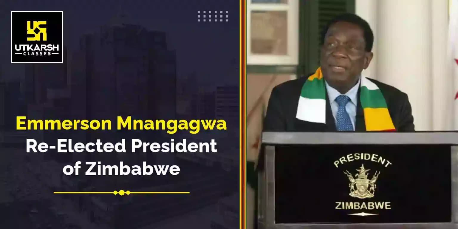 Emmerson Mnangagwa was re-elected 2nd Time for President of Zimbabwe