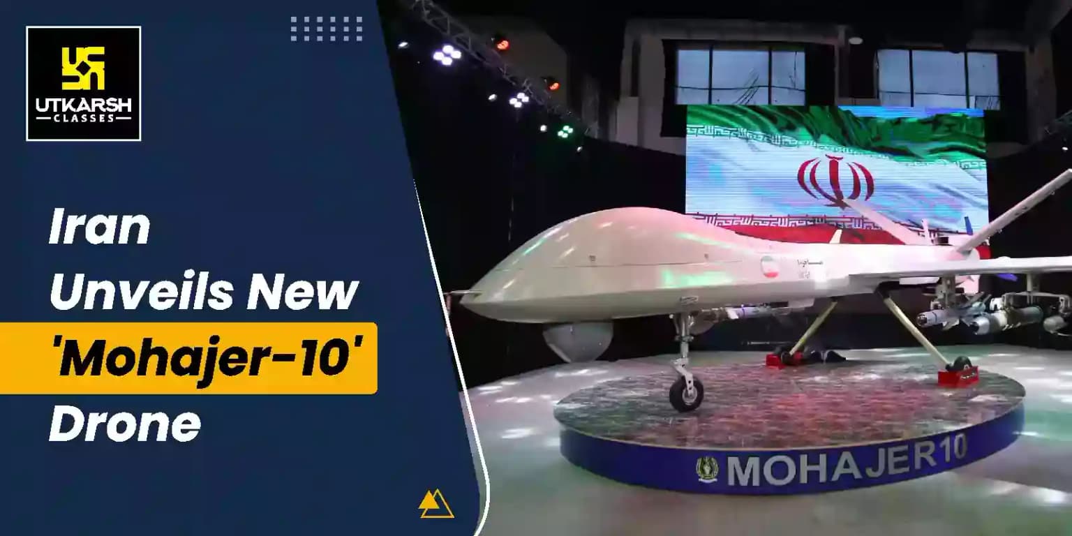 Iran Unveils New 'Mohajer-10' drone