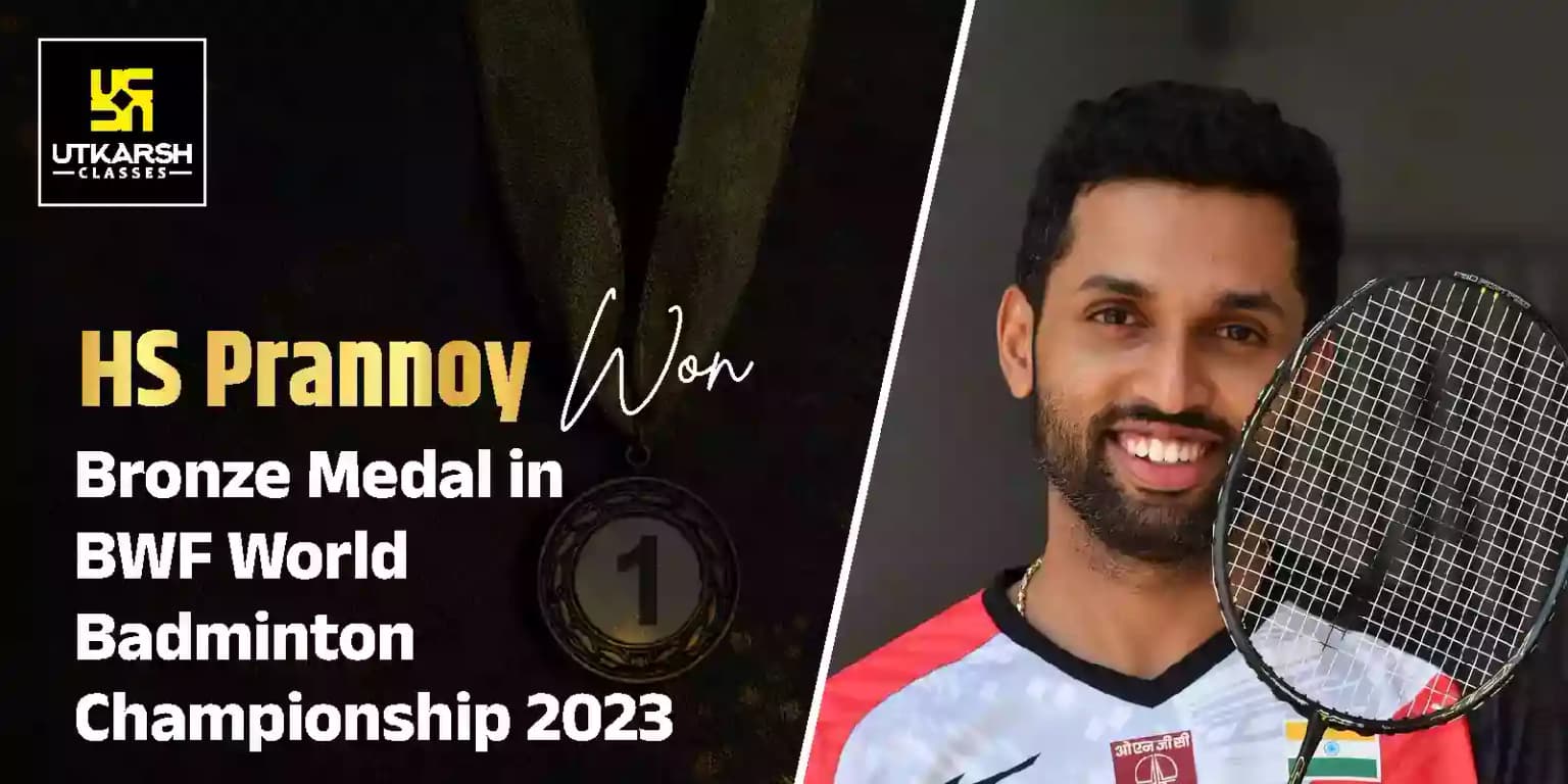 HS Prannoy won bronze medal in BWF World Badminton Championship 2023