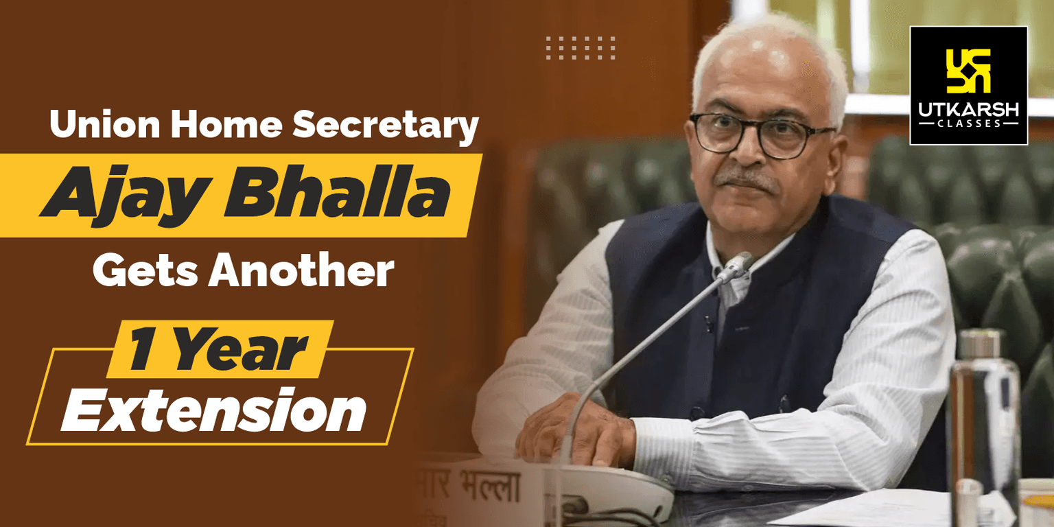 Union Home Secretary Ajay Bhalla Gets Another One Year Extension