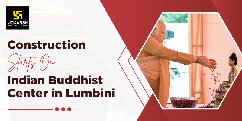 Construction starts on Indian Buddhist Center in Lumbini