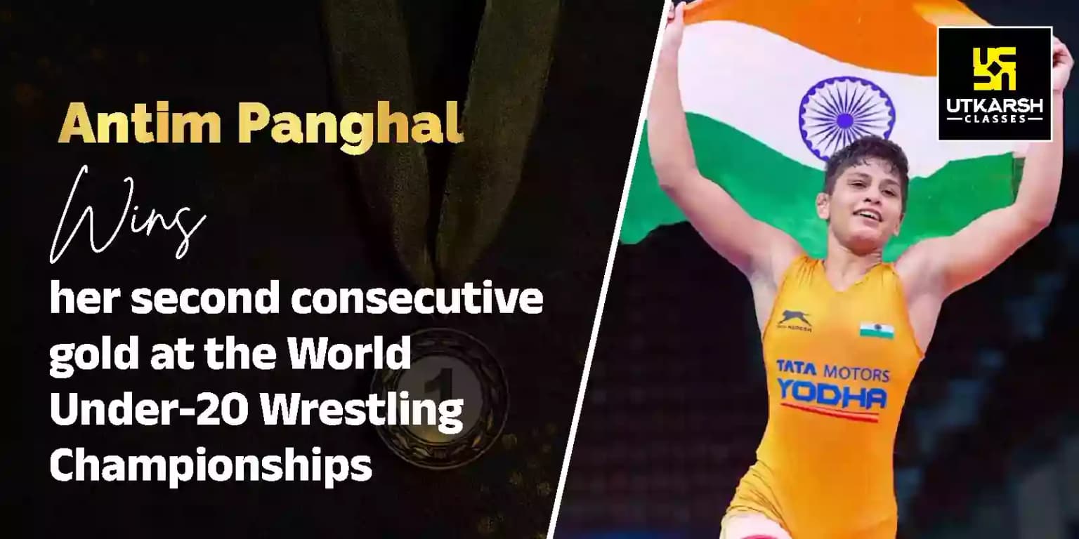 Antim Panghal Wins 2 Gold Medals U20 World Wrestling