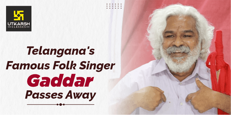 Telangana's Renowned Folk Singer Gaddar Passes Away From Heart Attack