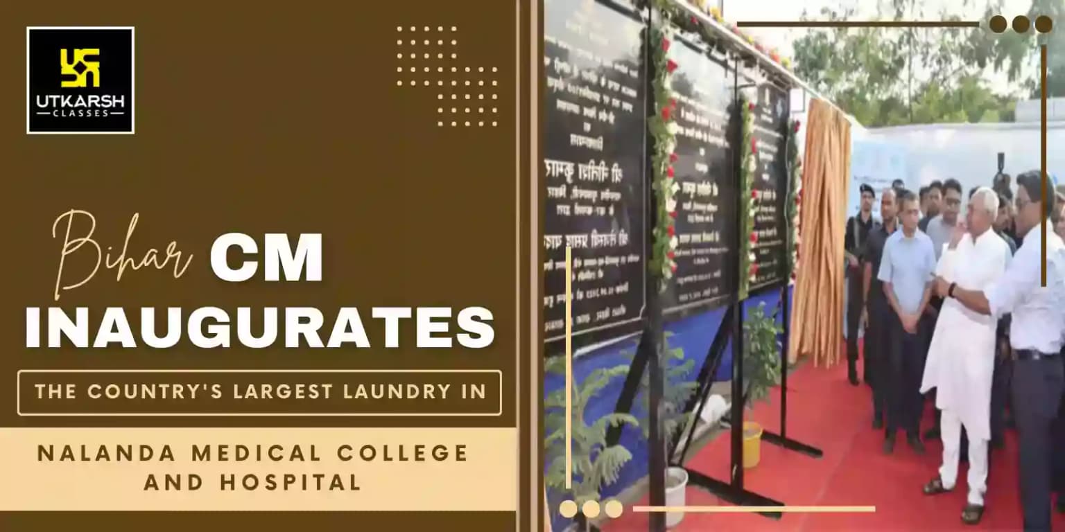 Bihar CM Inaugurates India's Biggest Laundry at Nalanda Hospital