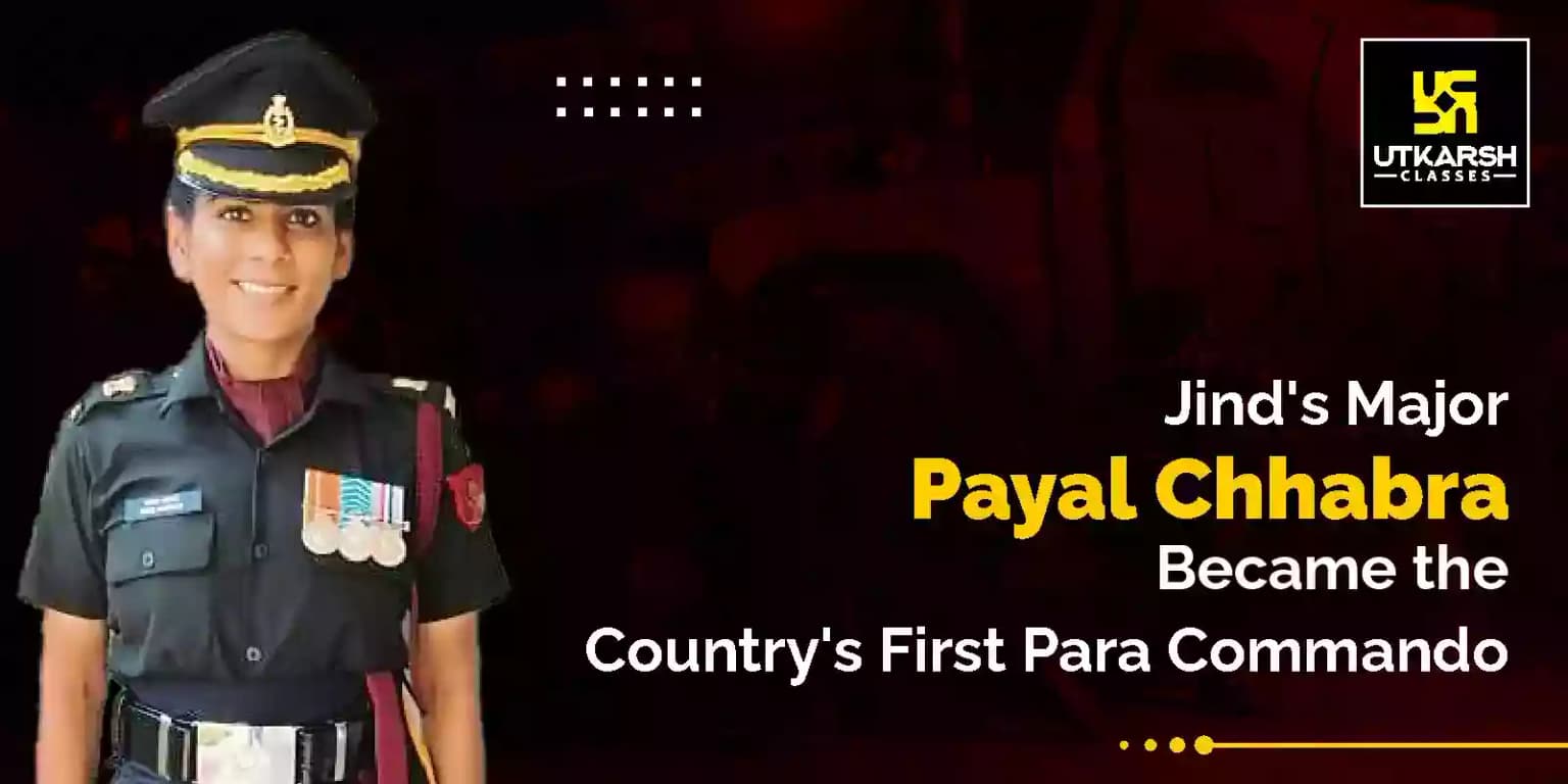 Jind's Major Payal Chhabra Becomes the Country's First Para Commando