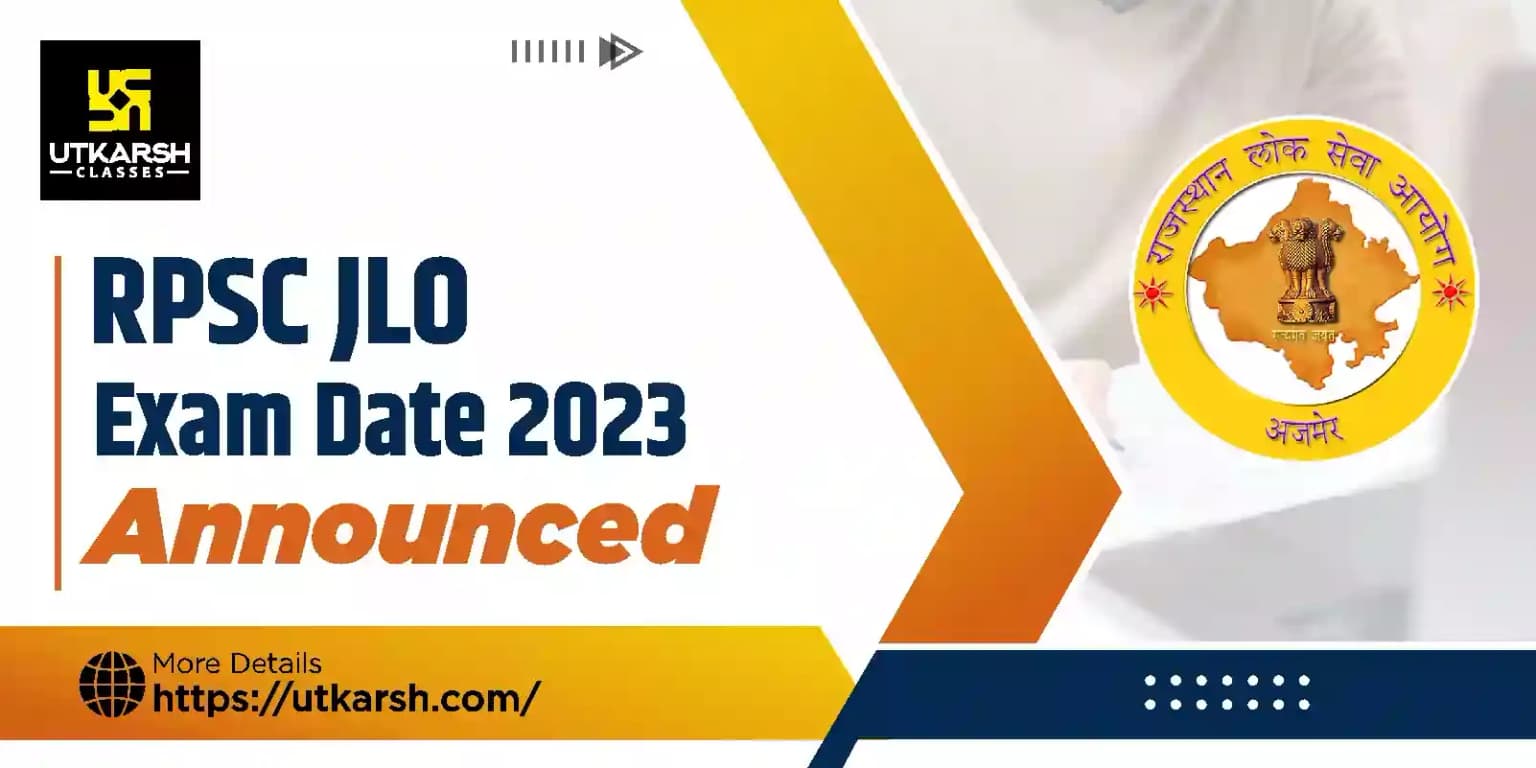 RPSC JLO Exam Date 2023 Announced