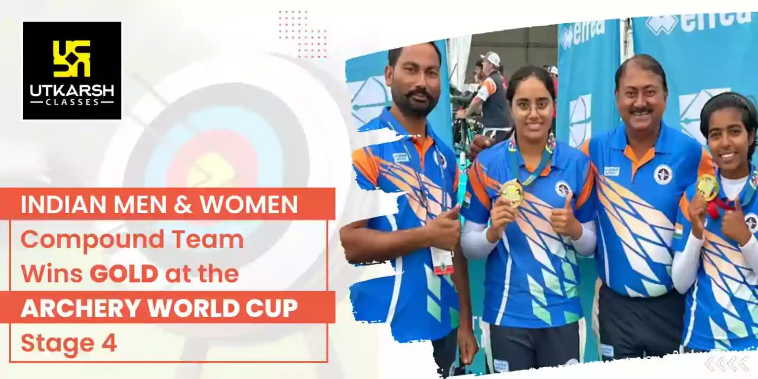 Archery World Cup Stage 4- Indian Men & Women Compound Team Wins Gold