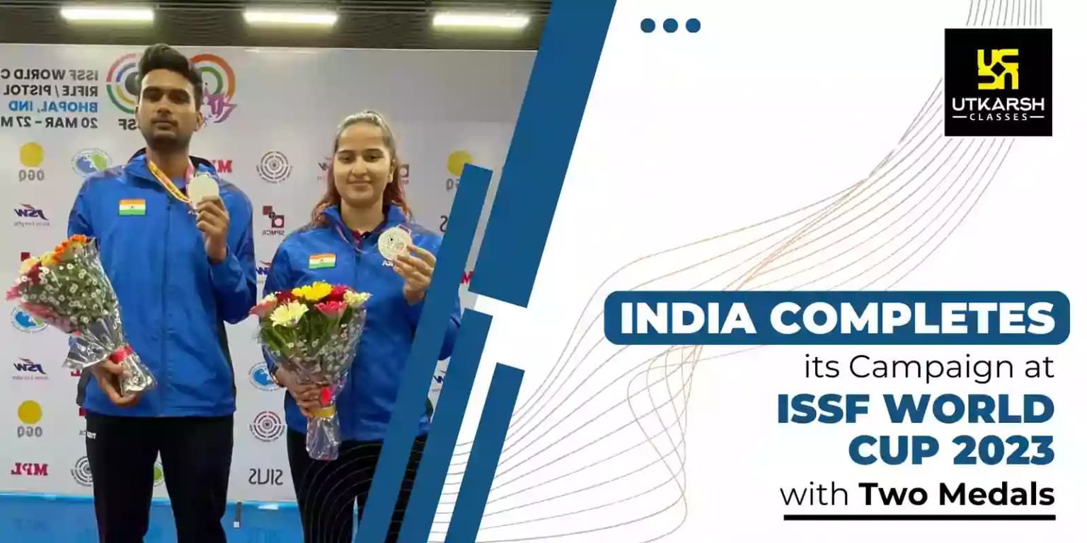 India completes its campaign at ISSF World Cup 2023 with two medals