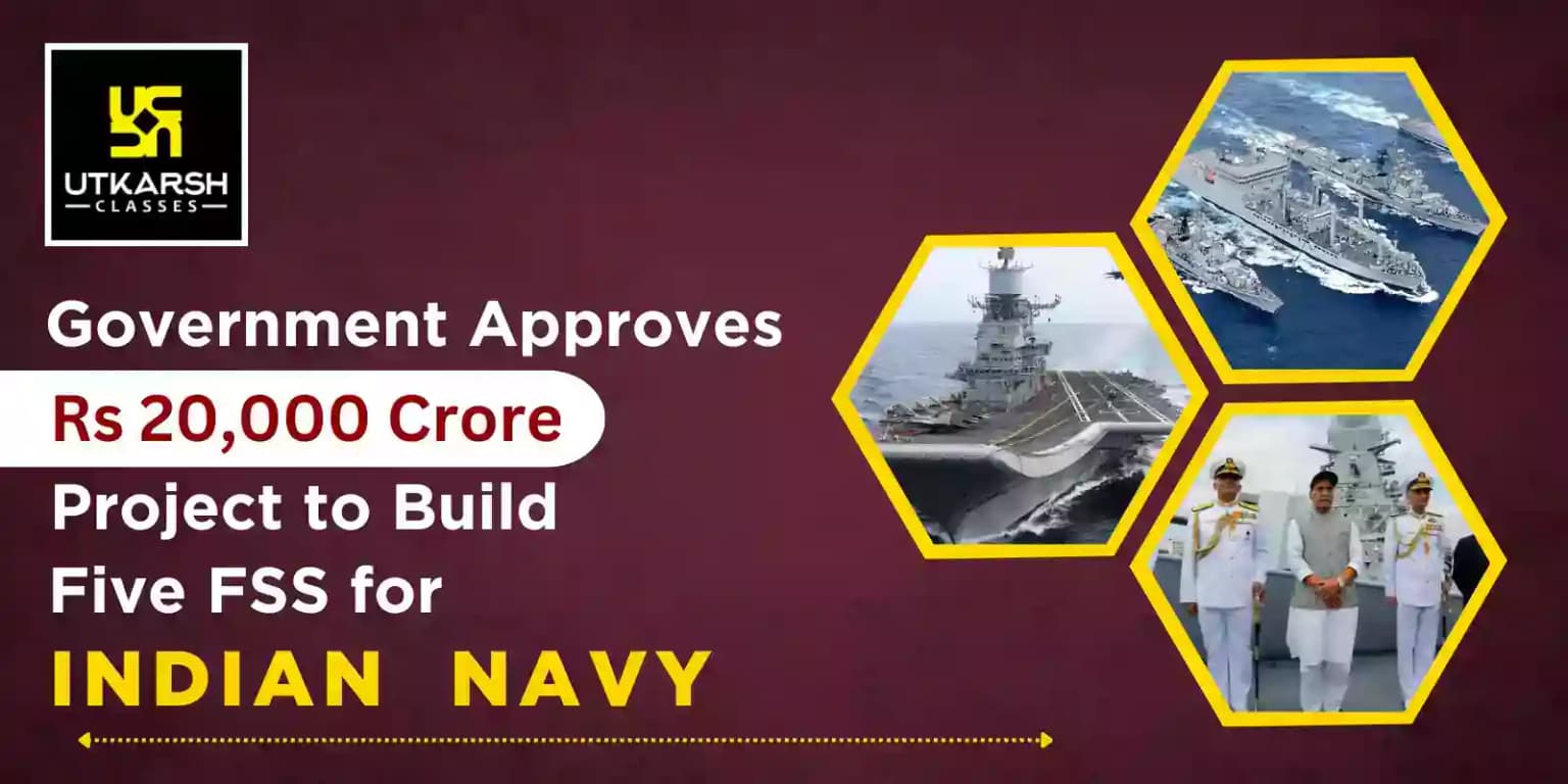Govt Approves Rs 20,000 Cr Project To Build Five FSS for Indian Navy