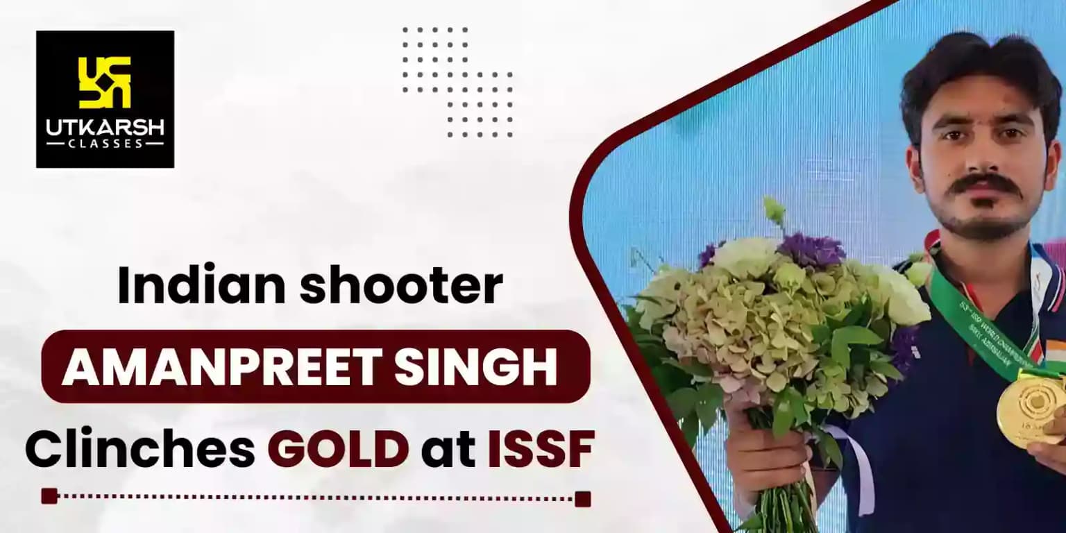 Indian shooter Amanpreet Singh Clinches Gold at ISSF