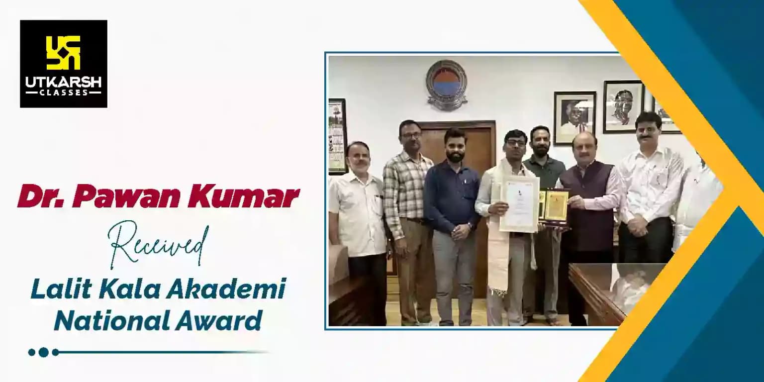Dr. Pawan Kumar Awarded Lalit Kala Akademi National Award